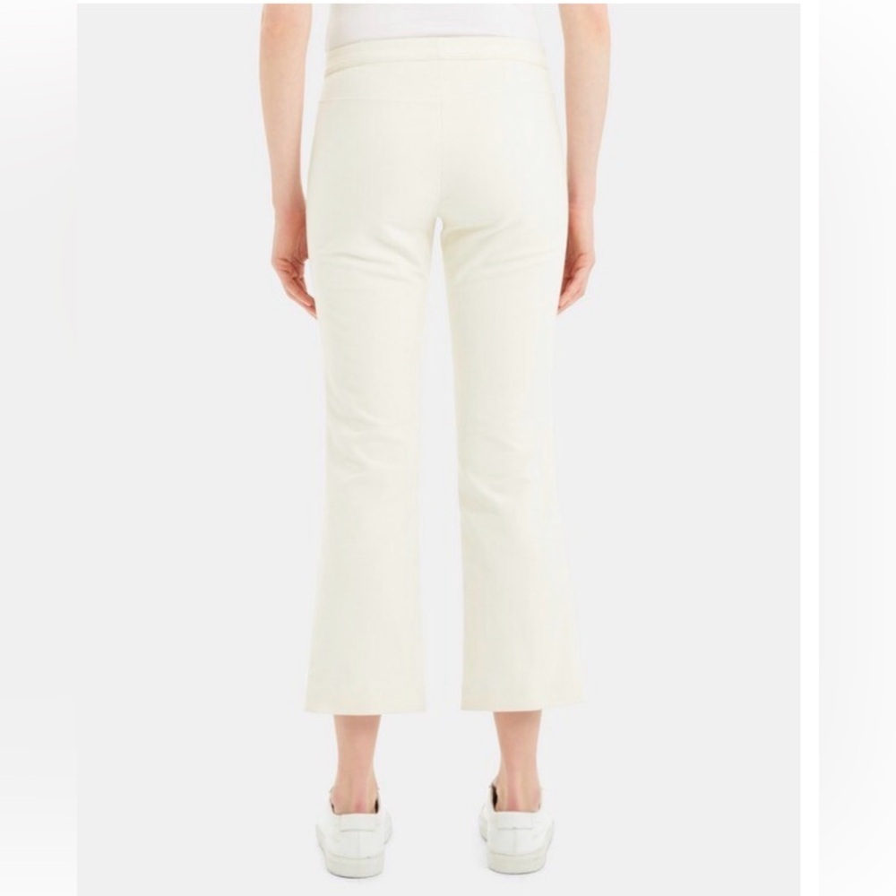 Theory Cropped Pant in Moleskin Twill